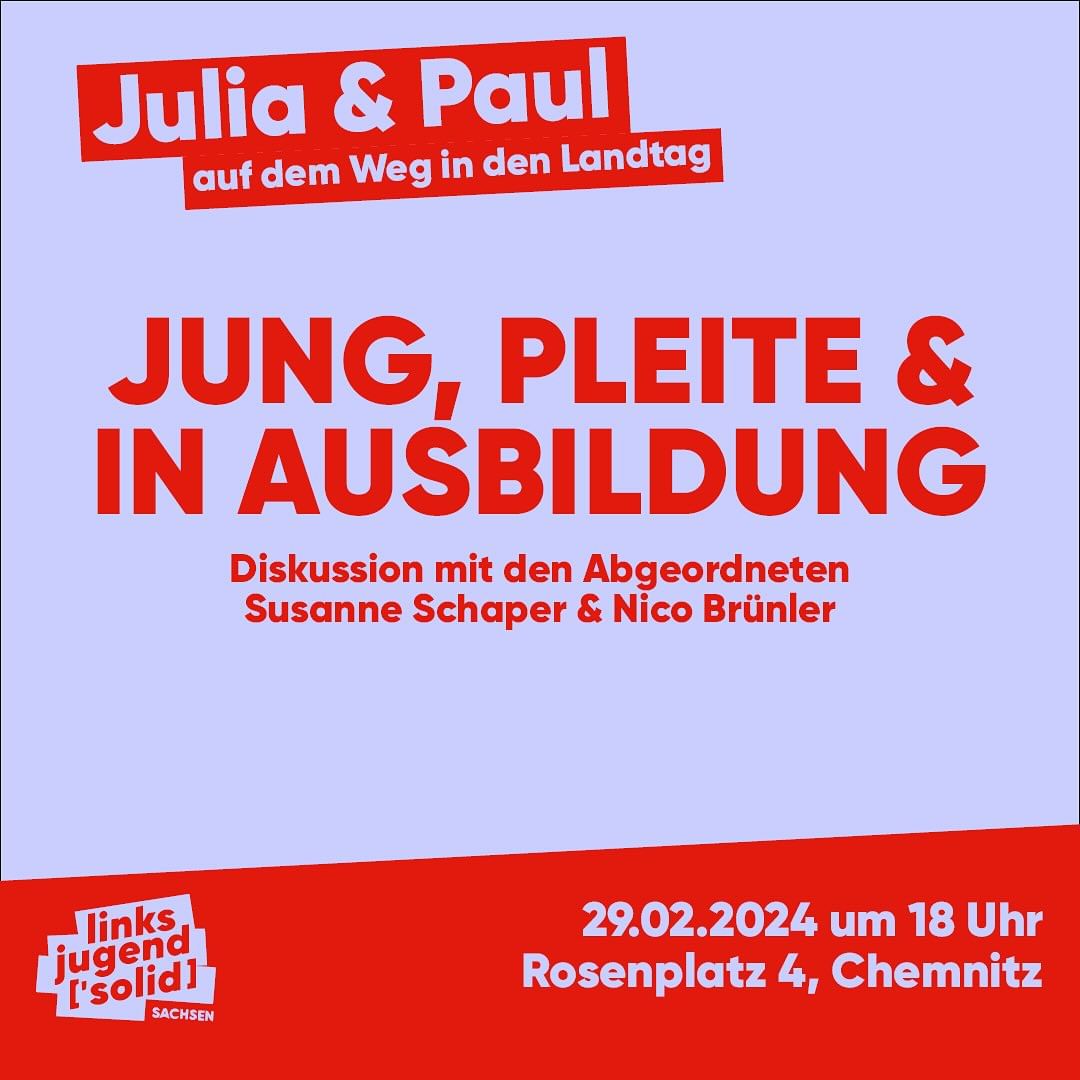 Jung, Pleite & in Ausbildung