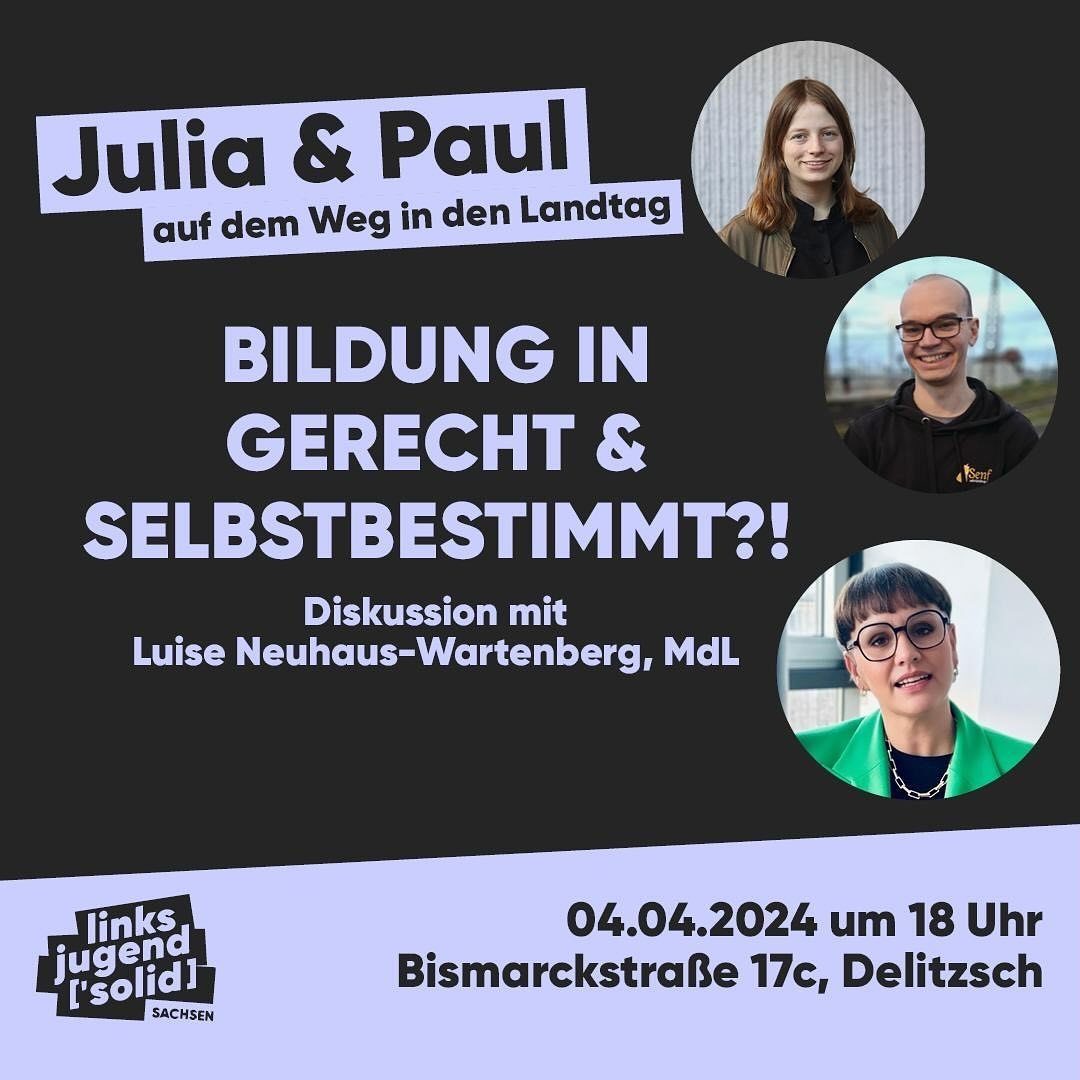 Bildung in gerecht & selbstbestimmt?!